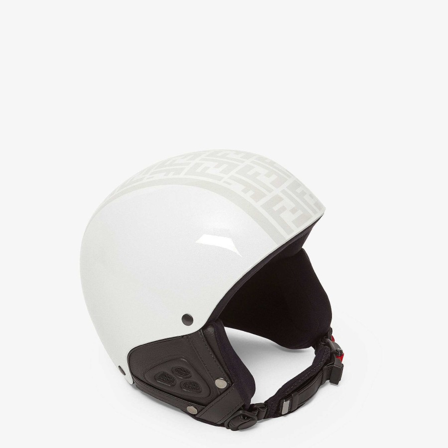 Uomo Fendi Abbigliamento Sci | Casco Bianco