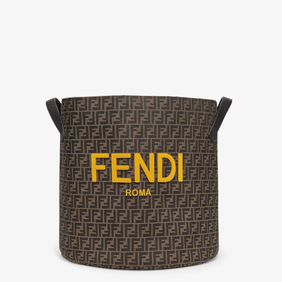 Bambini Fendi Passeggini E Accessori | Borsa Per Giocattoli Marrone