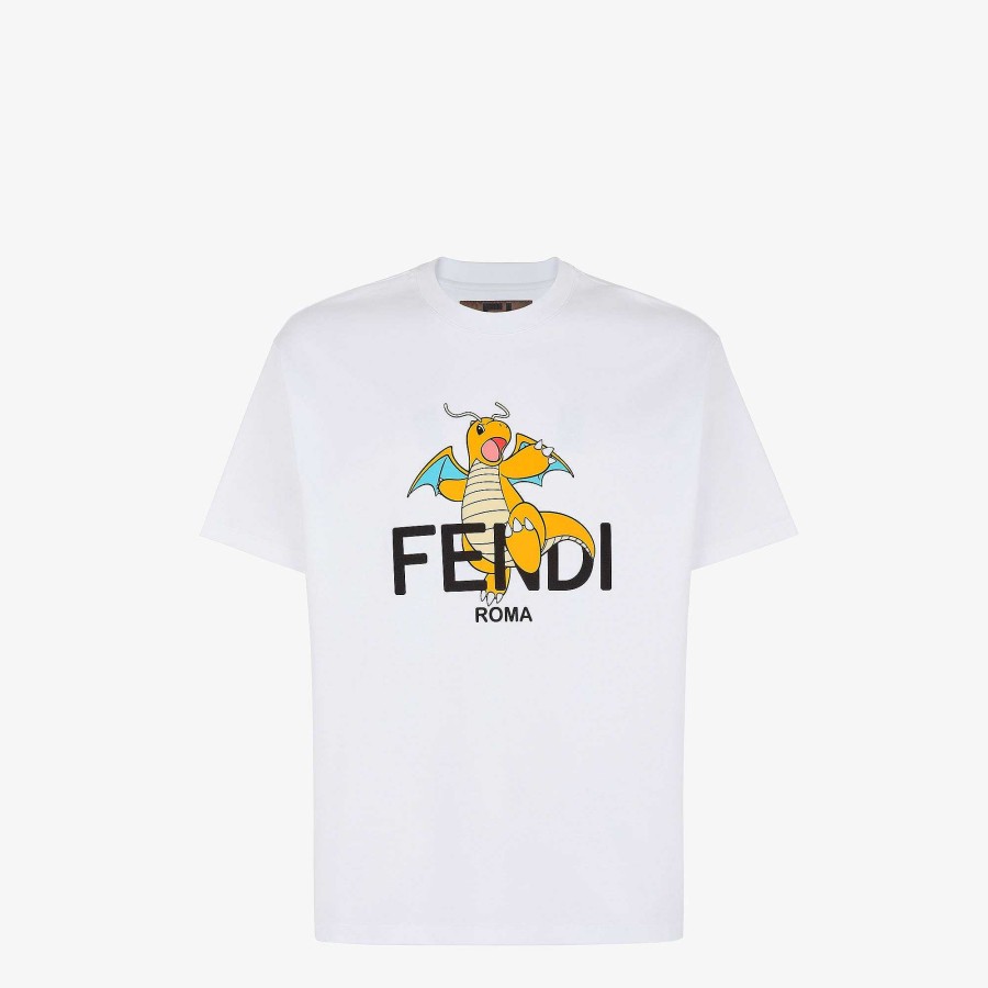 Fendi X Frgmt X Pokémon Fendi | Maglietta Bianco