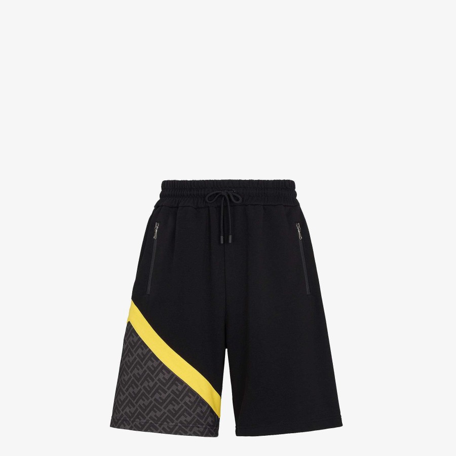 Uomo Fendi Activewear | Bermuda Nero