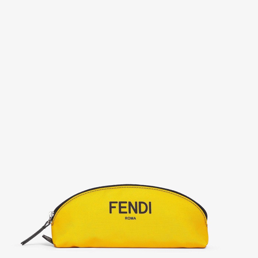 Bambini Fendi Accessori | Astuccio Giallo