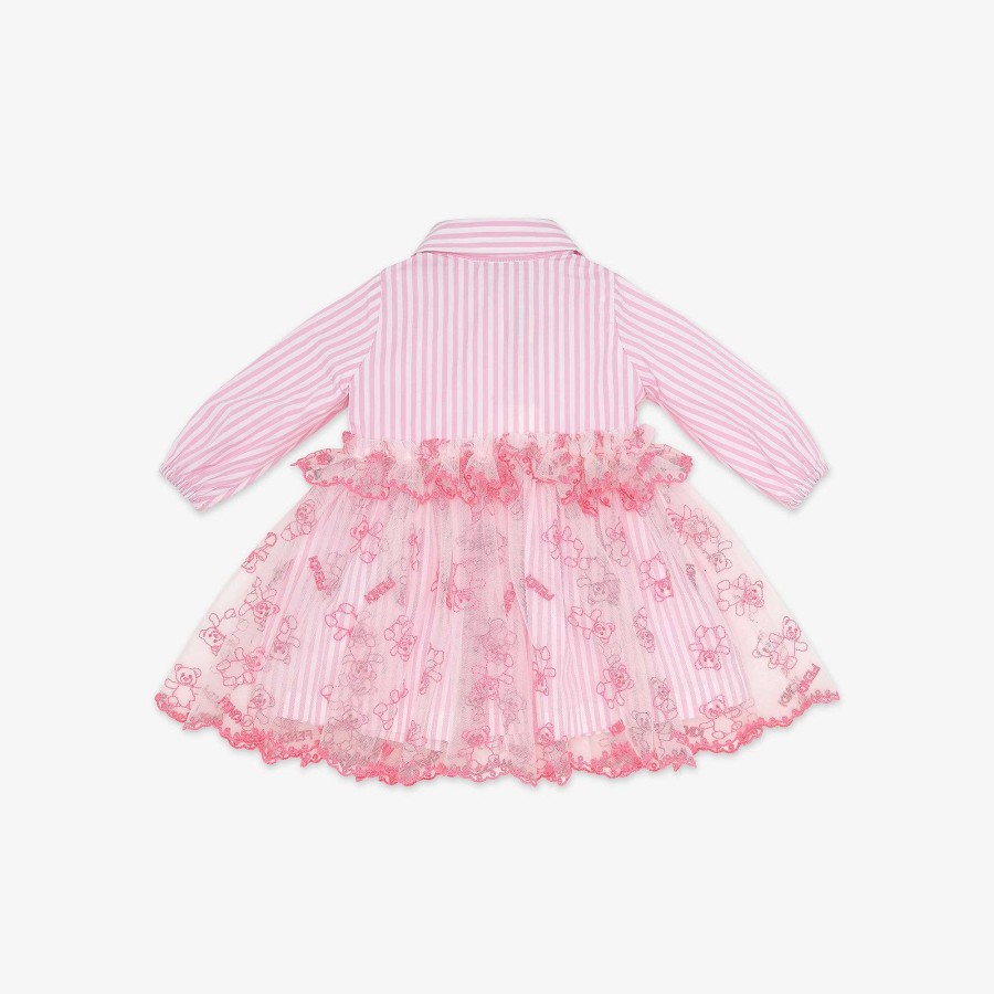 Bambini Fendi Neonata | Abito Da Bambino Rosa