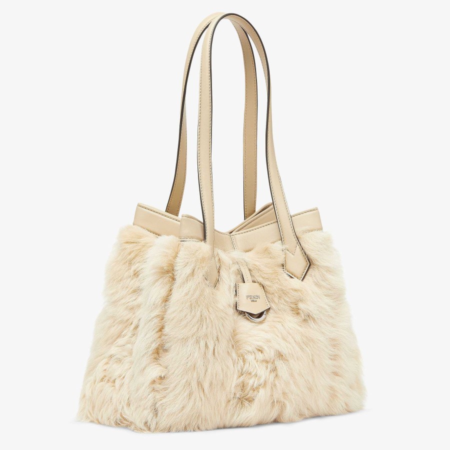 Donna Fendi Fendi Origami | Fendi Origami Medio Beige