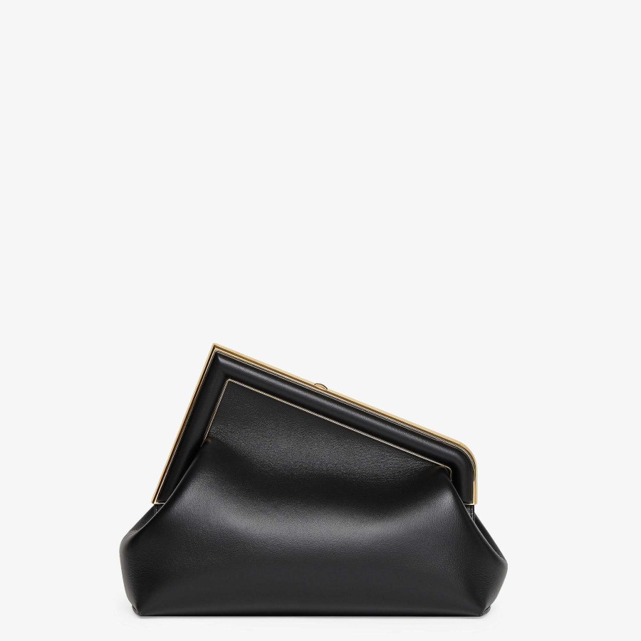 Donna Fendi Pochette E Pochette | Fendi Primo Midi Nero