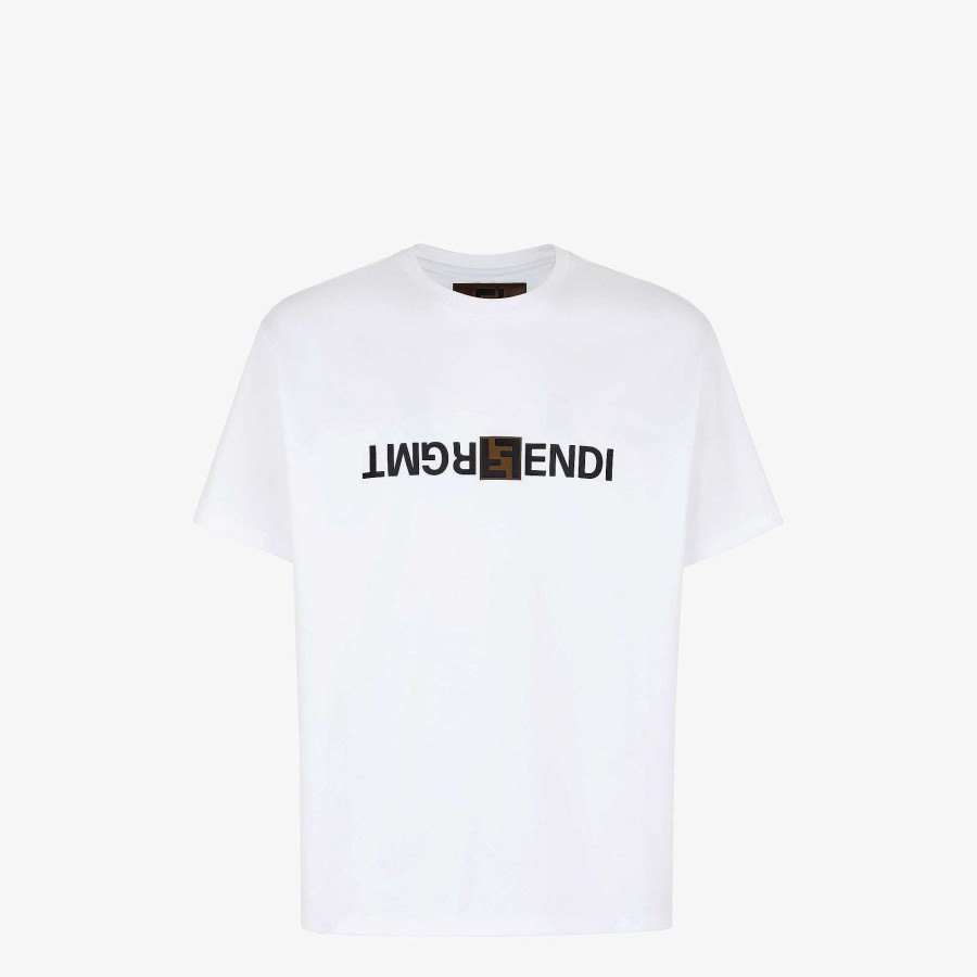 Fendi X Frgmt X Pokémon Fendi T-Shirt E Polo | Maglietta Bianco