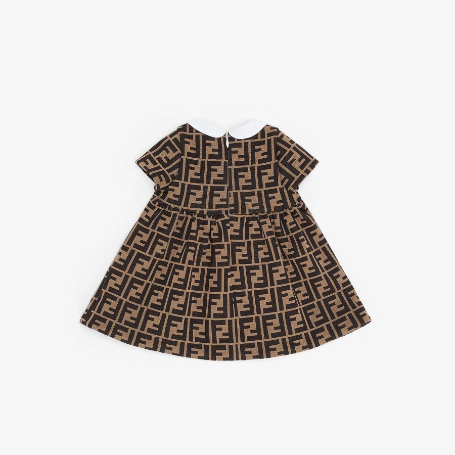 Bambini Fendi Neonata | Vestito Marrone