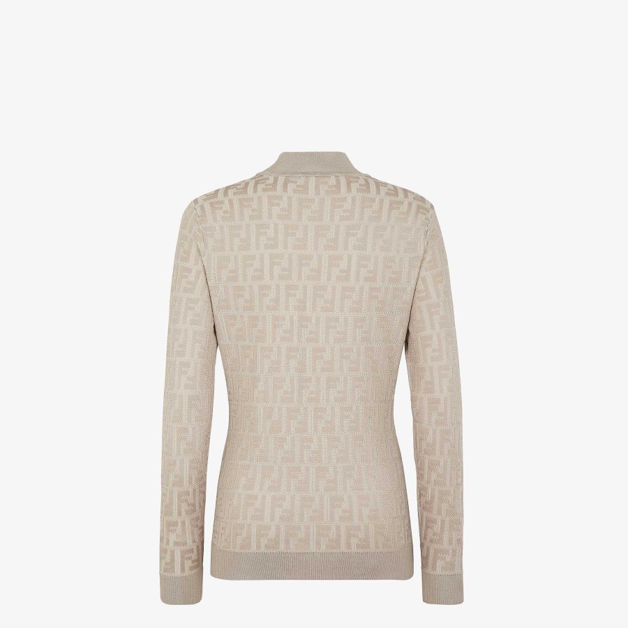 Donna Fendi Maglieria | Maglione Beige