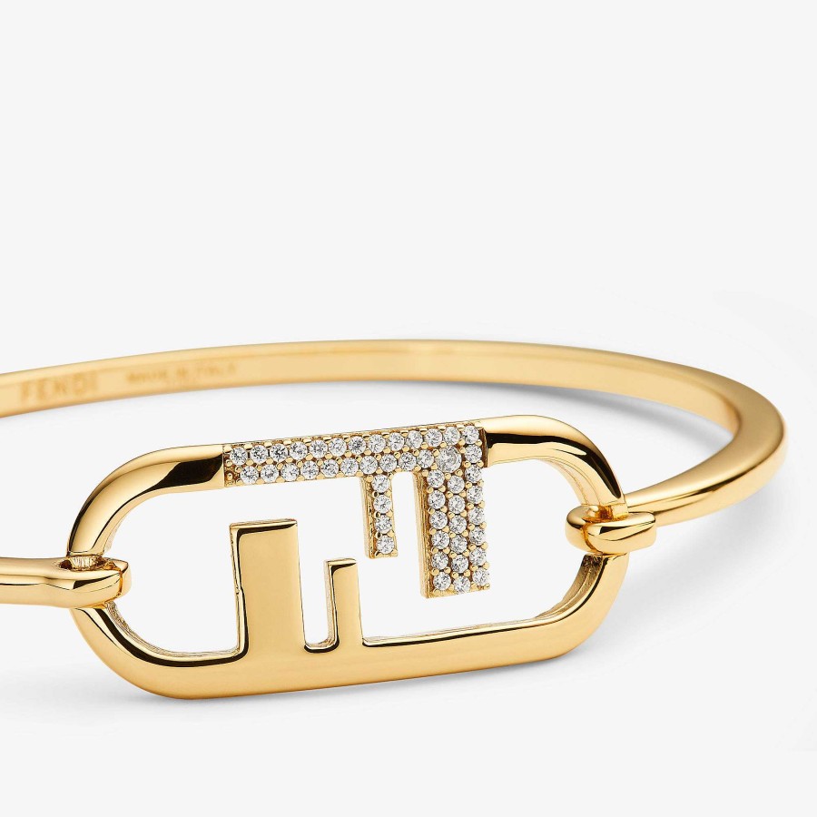 Donna Fendi Bracciali | Bracciale O'Lock Oro