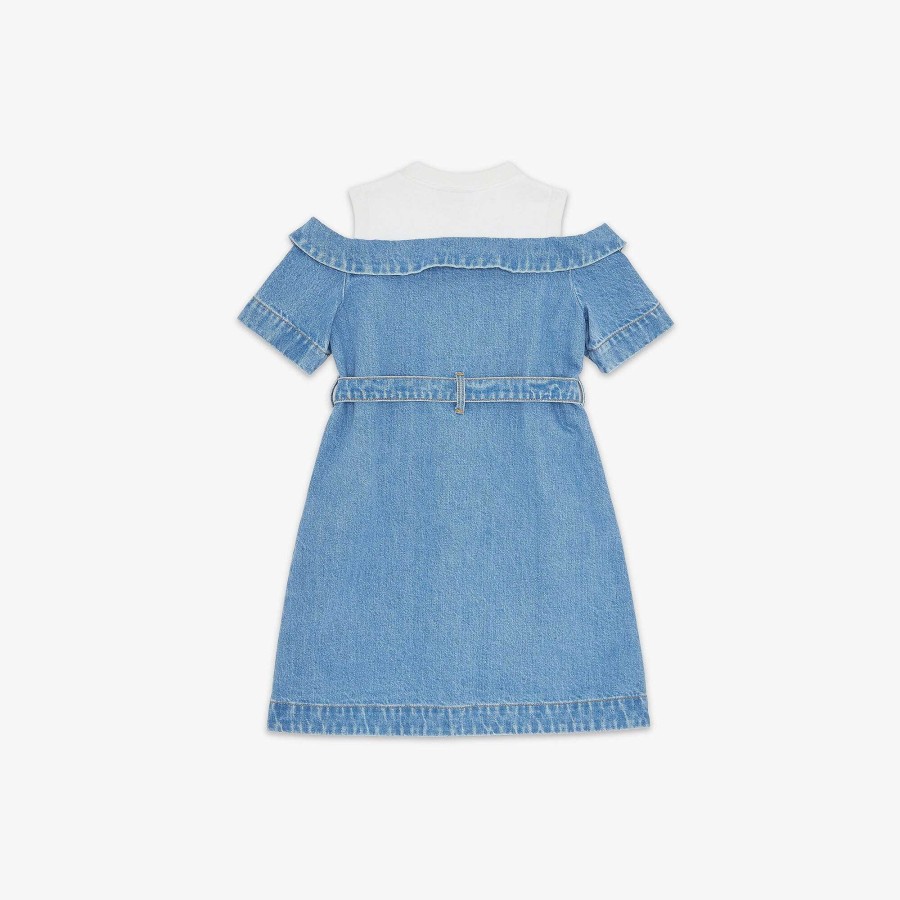 Bambini Fendi Abbigliamento | Abito Da Ragazzi Blu