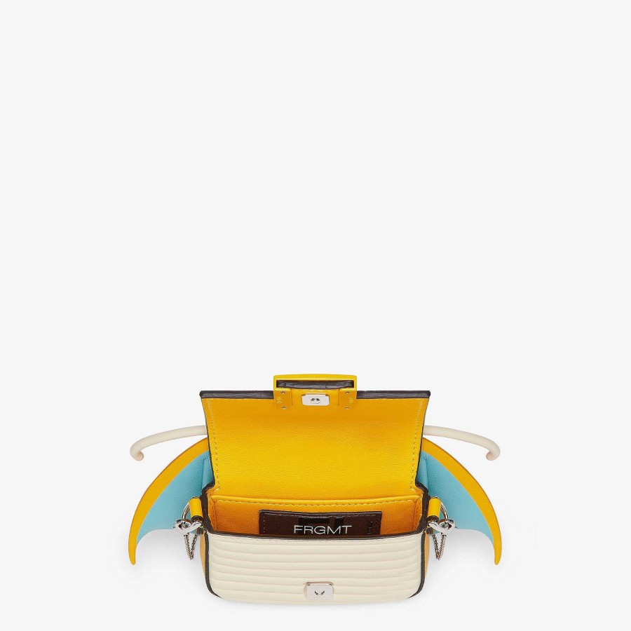 Fendi X Frgmt X Pokémon Fendi | Ciondolo Nano Baguette Giallo