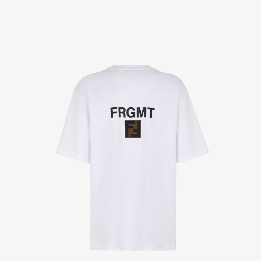 Fendi X Frgmt X Pokémon Fendi T-Shirt E Felpe | Maglietta Bianco