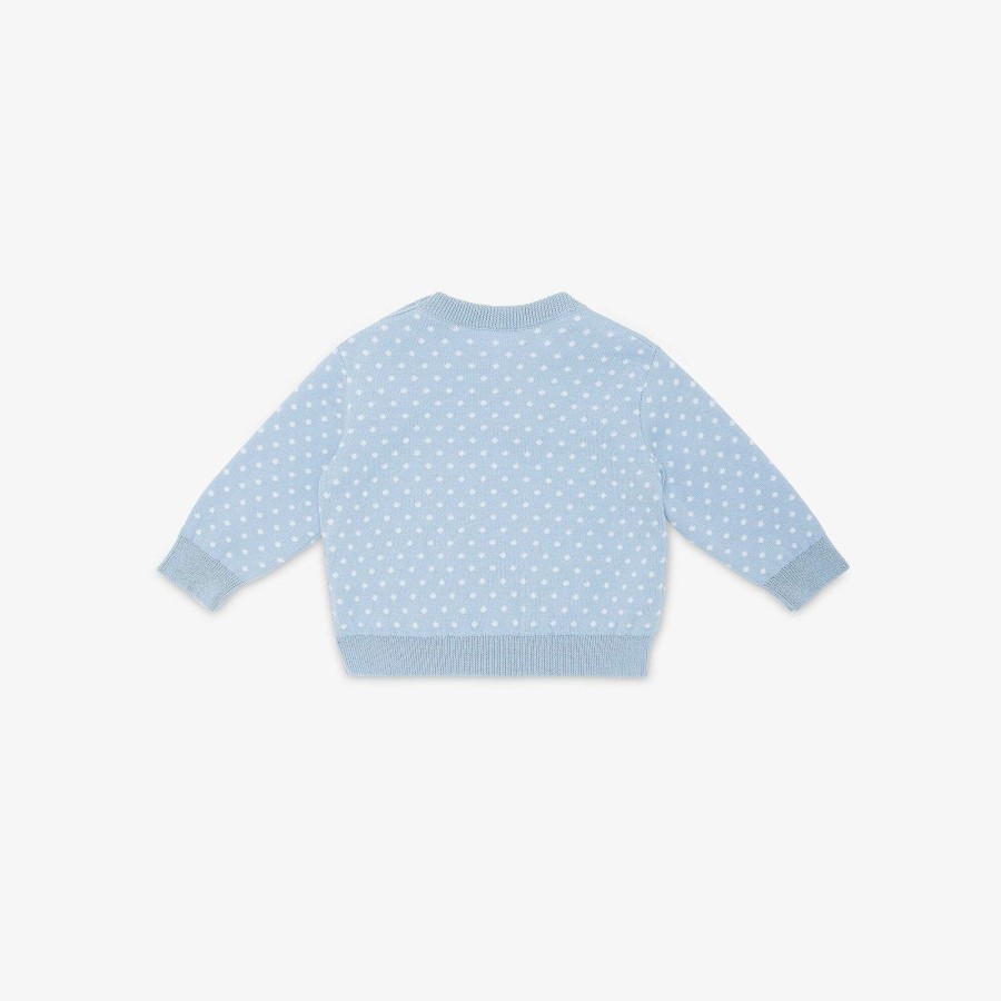 Bambini Fendi Neonato | Maglione Per Bambini Azzurro