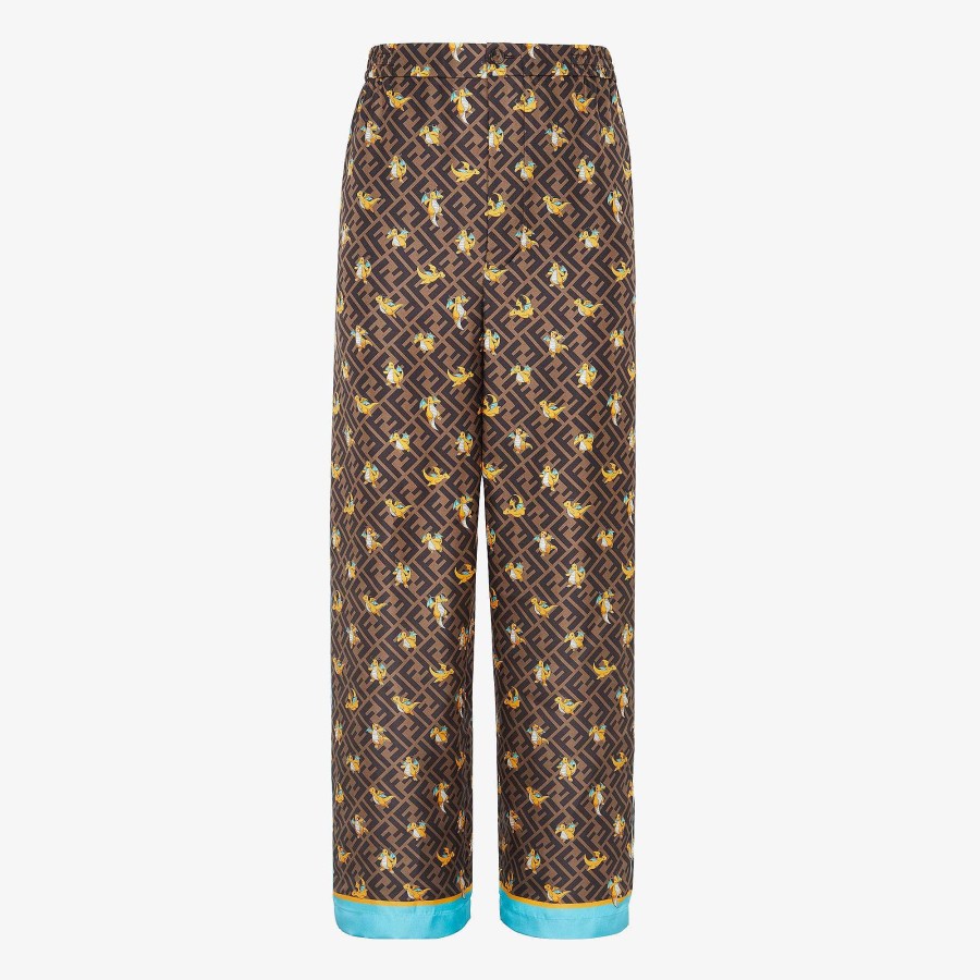 Fendi X Frgmt X Pokémon Fendi | Pantaloni Marrone