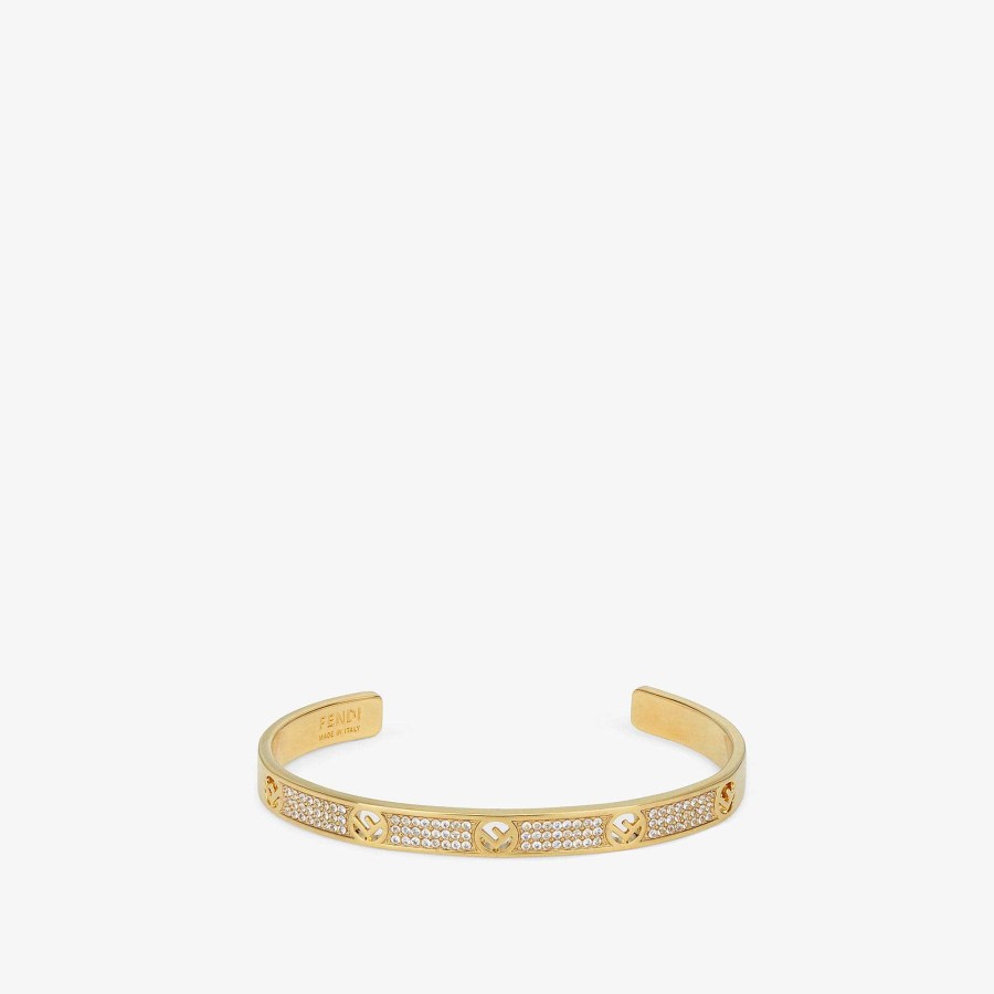 Donna Fendi Bracciali | Bracciale F Is Fendi Oro