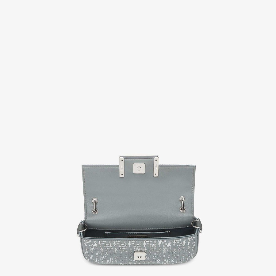 Donna Fendi Borse Mini | Custodia Per Telefono Baguette Verde