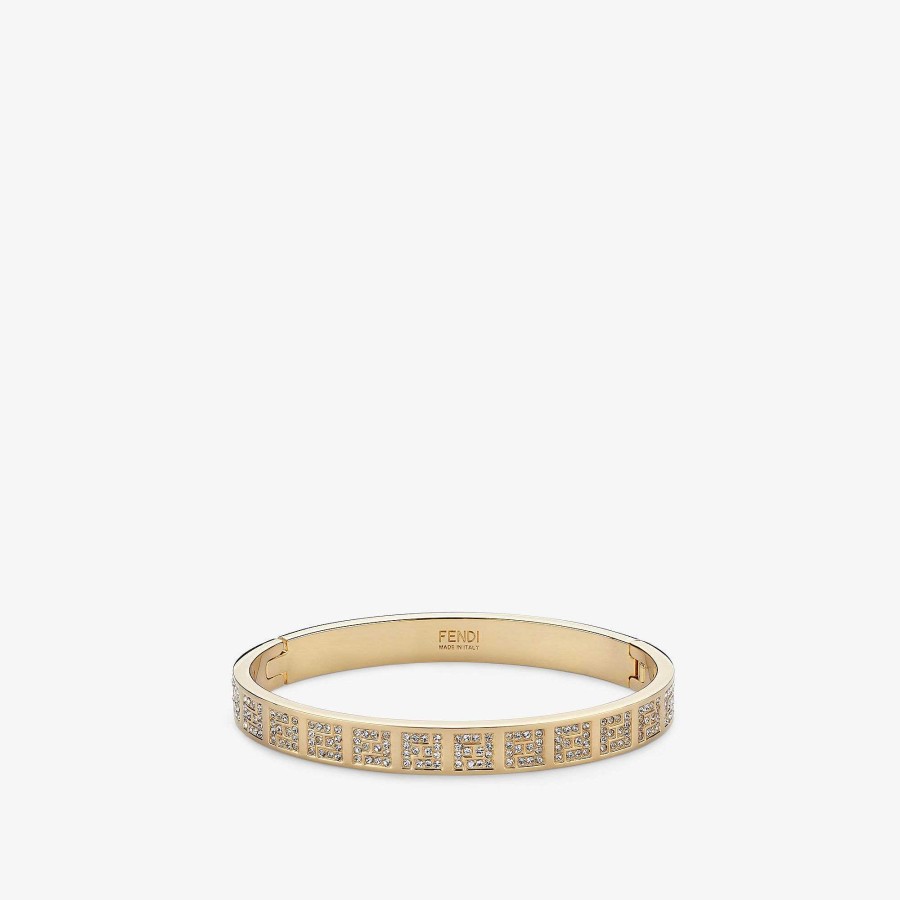 Donna Fendi Bracciali | Bracciale Ff Oro