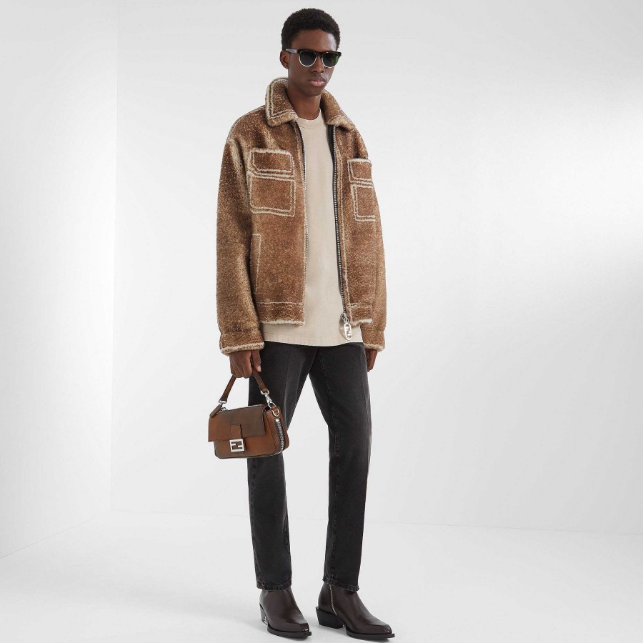 Uomo Fendi Capispalla | Giacca Beige