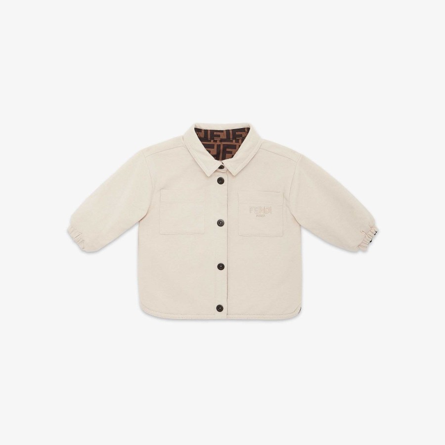 Bambini Fendi Neonato | Giacca Per Camicia Da Bambino Multicolore