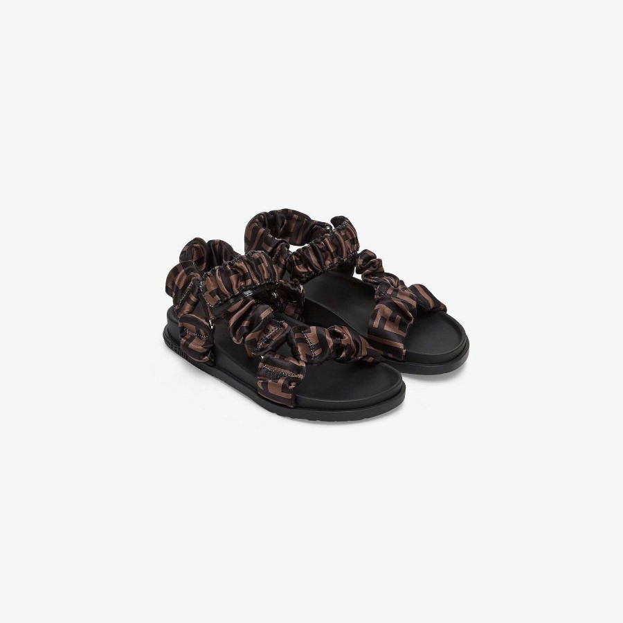 Bambini Fendi Scarpe | Sandali Mini Me Junior Multicolore