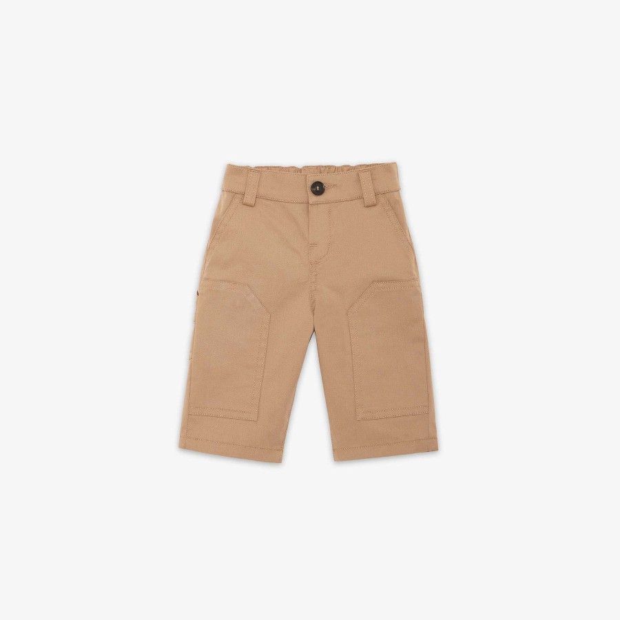 Bambini Fendi Neonato | Pantaloni Per Bambini Beige