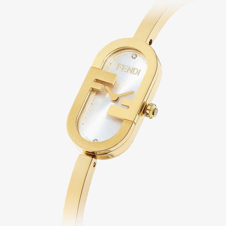 Donna Fendi Bracciali | O'Lock Verticale Oro