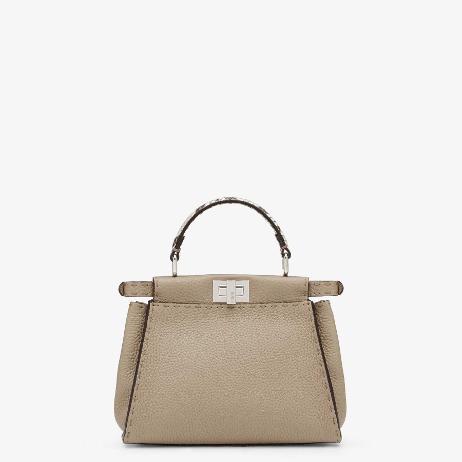 Donna Fendi Senza Tempo | Peekaboo Mini Marrone