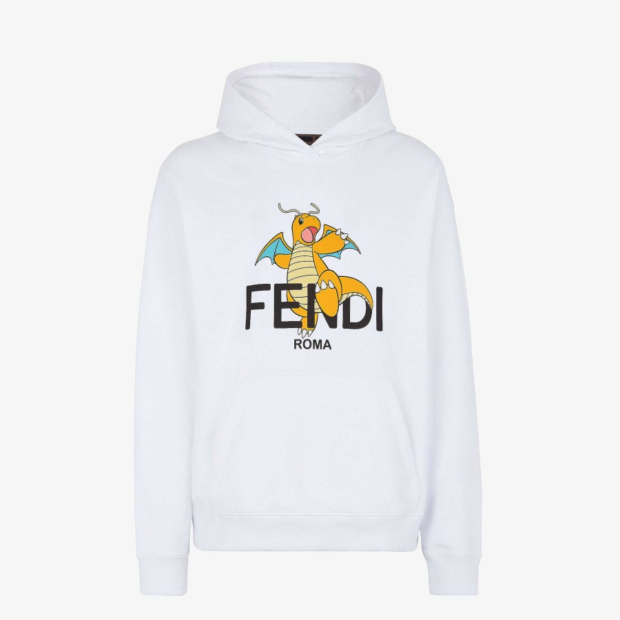 Fendi X Frgmt X Pokémon Fendi | Felpa Bianco