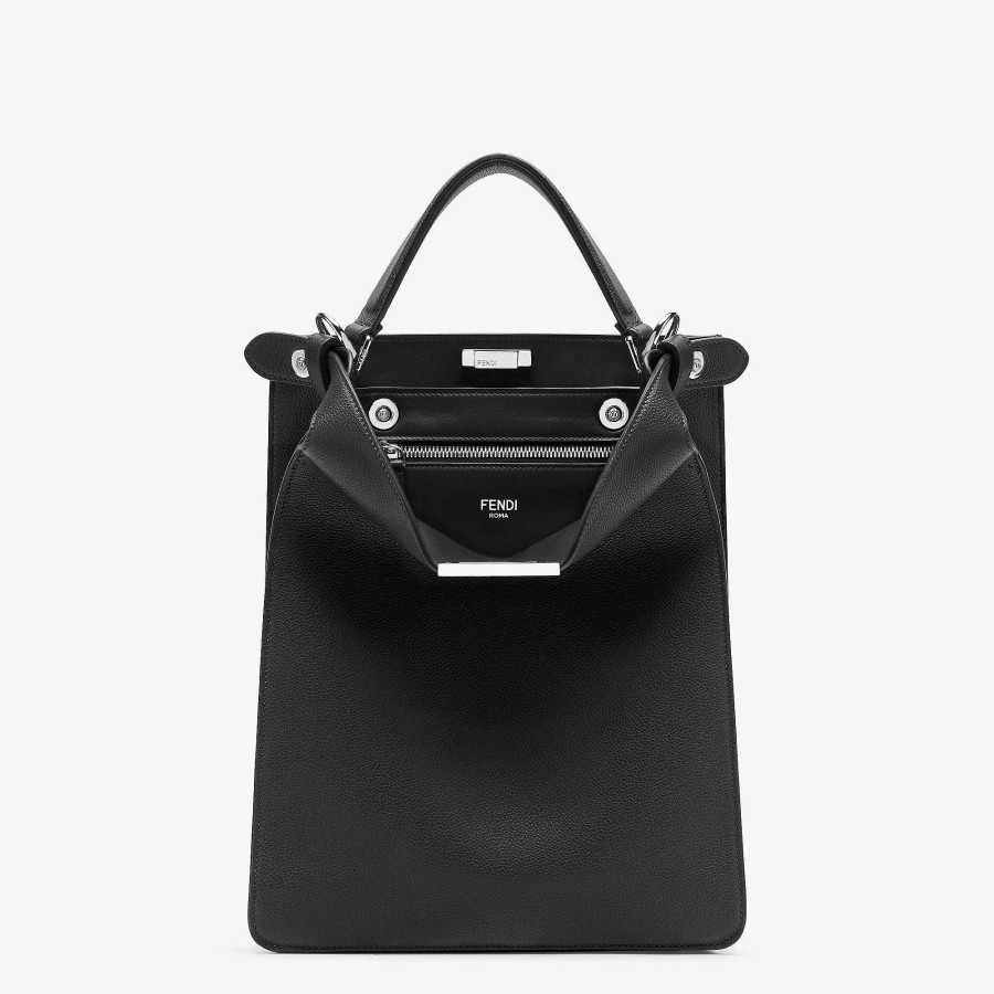 Uomo Fendi Peekaboo | Peekaboo X-Lite Piccolo Nero