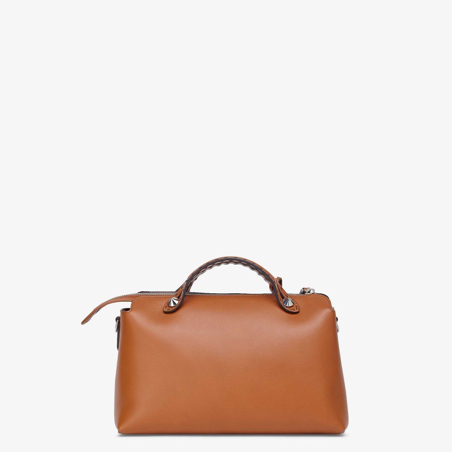 Donna Fendi Boston Bag | Proposito, Medio Marrone