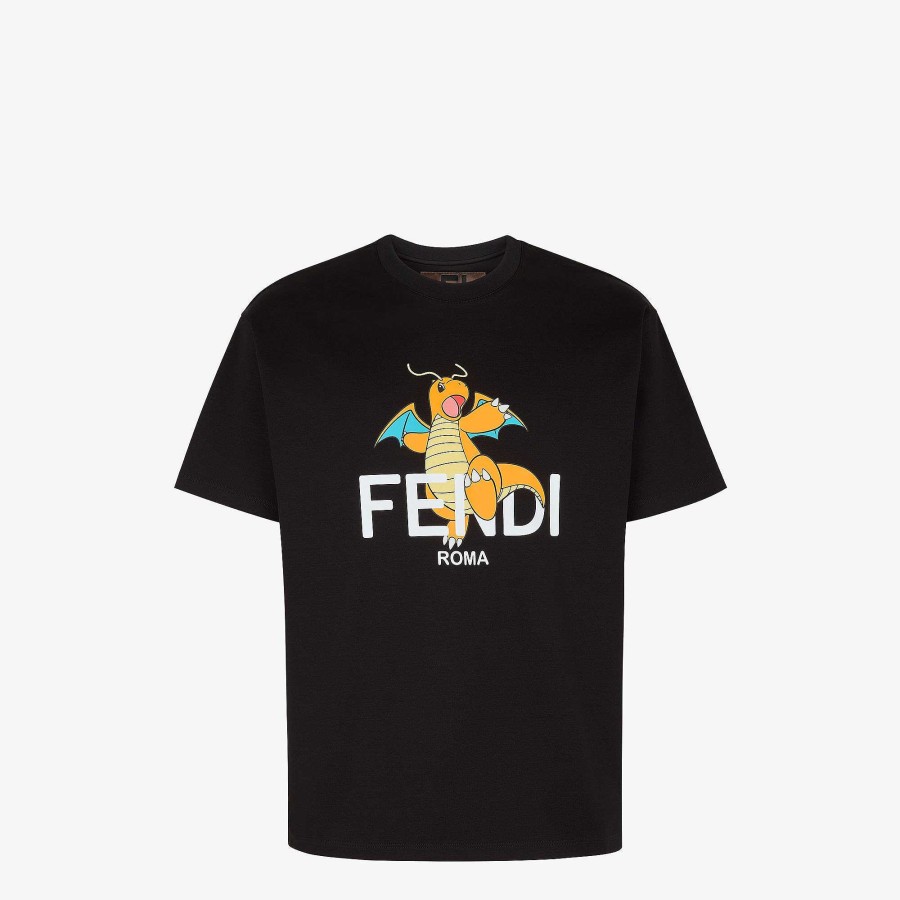 Fendi X Frgmt X Pokémon Fendi | Maglietta Nero