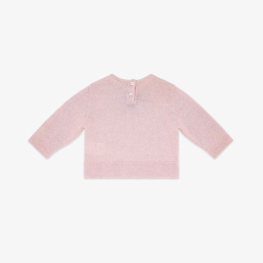 Bambini Fendi Neonata | Cardigan Per Bebe Rosa