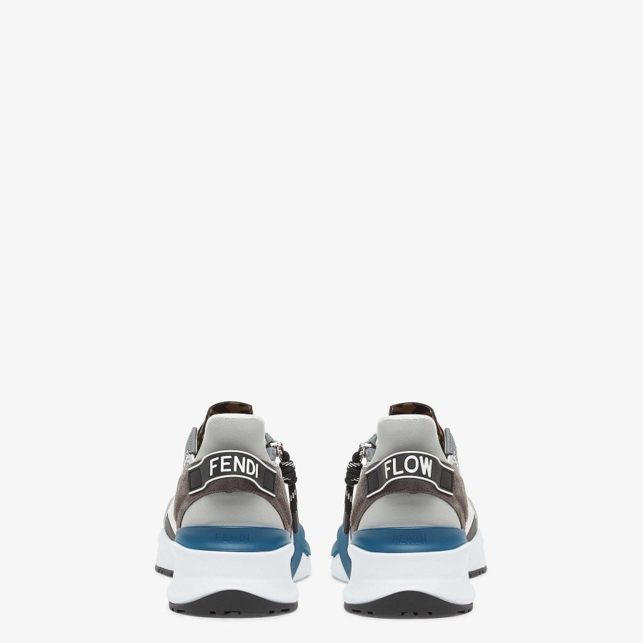 Uomo Fendi Sneakers | Fendi Flow Bianco