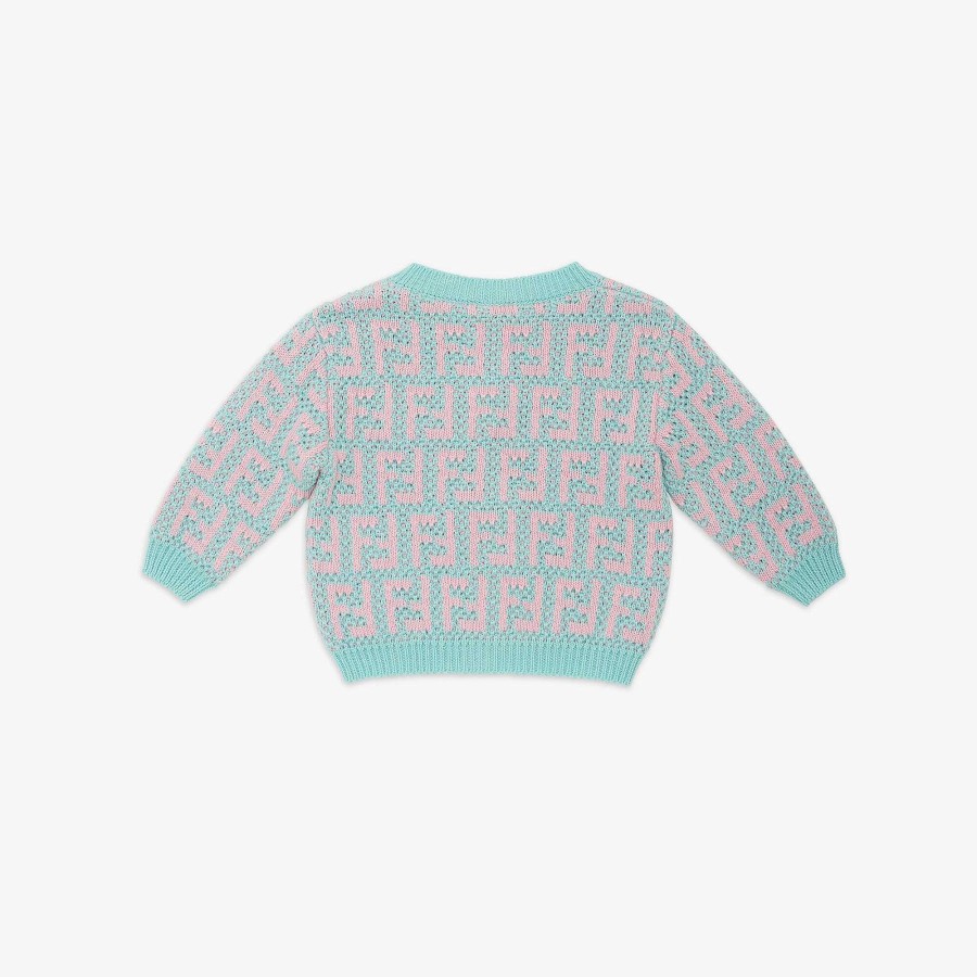 Bambini Fendi Neonata | Cardigan Per Bebe Multicolore