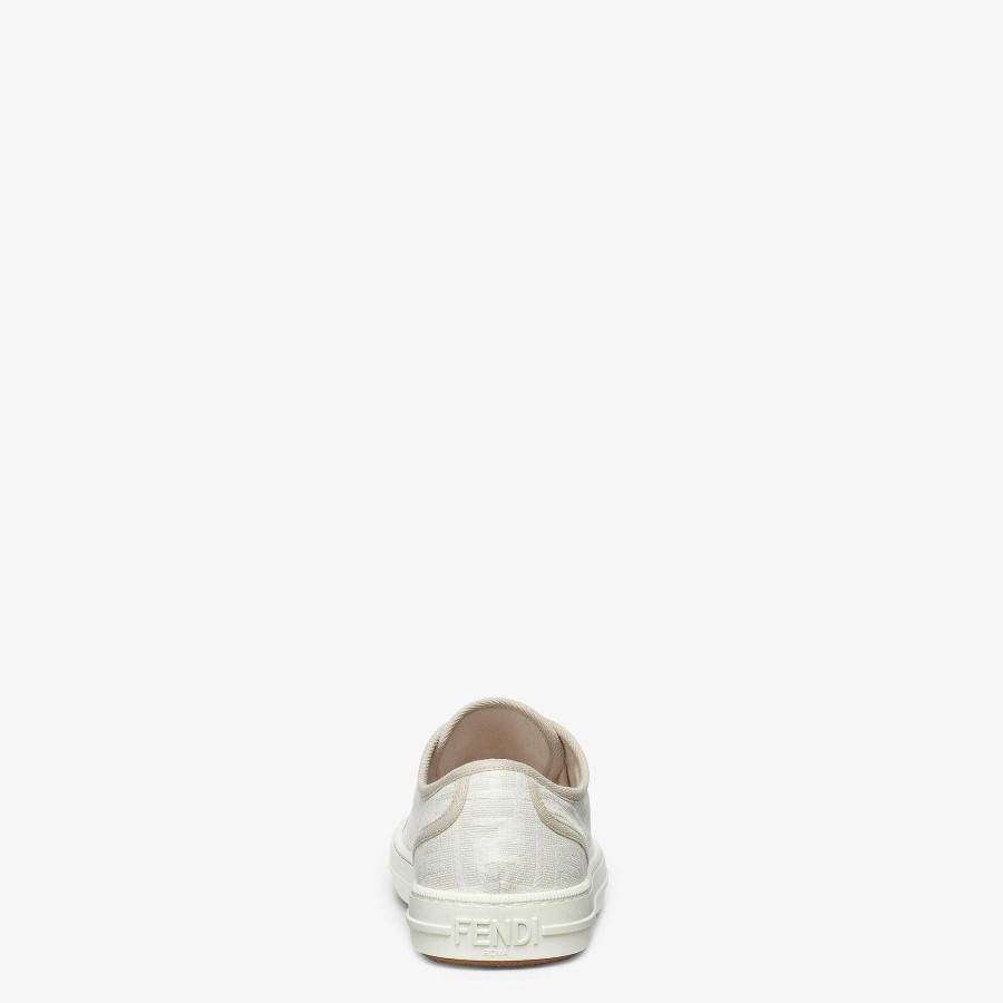 Uomo Fendi Sneakers | Fendi Domino Bianco