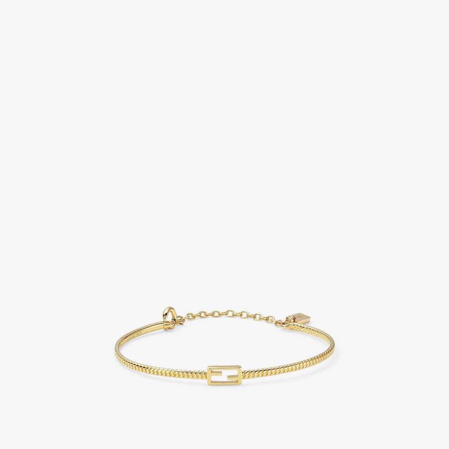 Donna Fendi Bracciali | Bracciale Baguette Oro