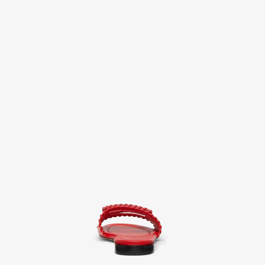 Donna Fendi Sandali E Ciabatte | Baguette Rosso