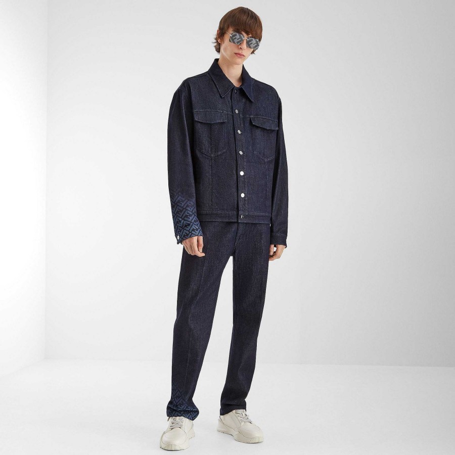 Uomo Fendi Completi Coordinati | Denim Blu