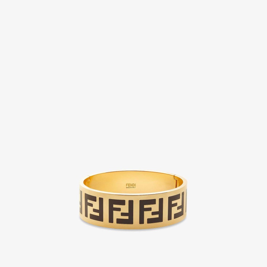 Donna Fendi Bracciali | Bracciale Ff Oro