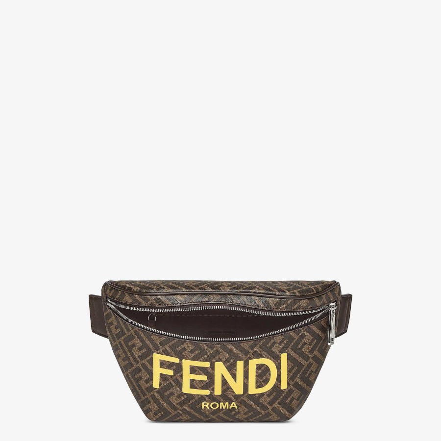 Uomo Fendi Marsupi | Marsupio Marrone