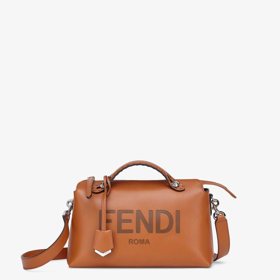 Donna Fendi Boston Bag | Proposito, Medio Marrone