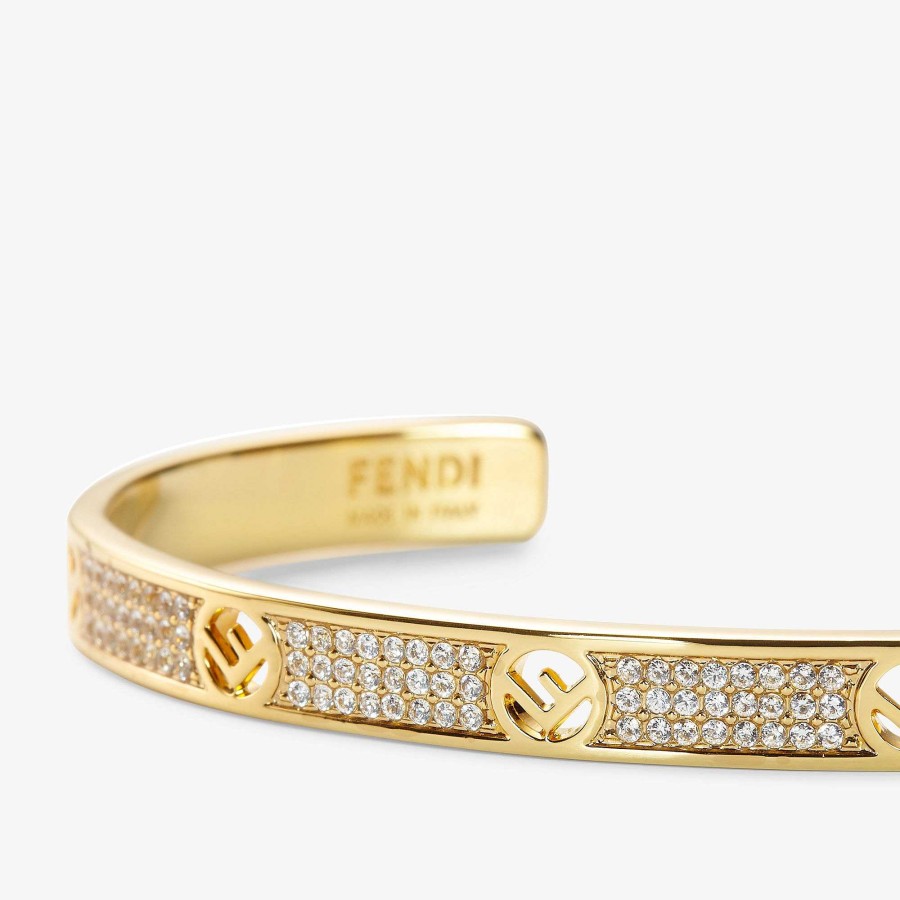 Donna Fendi Bracciali | Bracciale F Is Fendi Oro