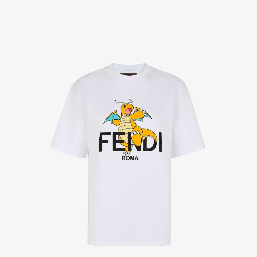 Fendi X Frgmt X Pokémon Fendi | Maglietta Bianco