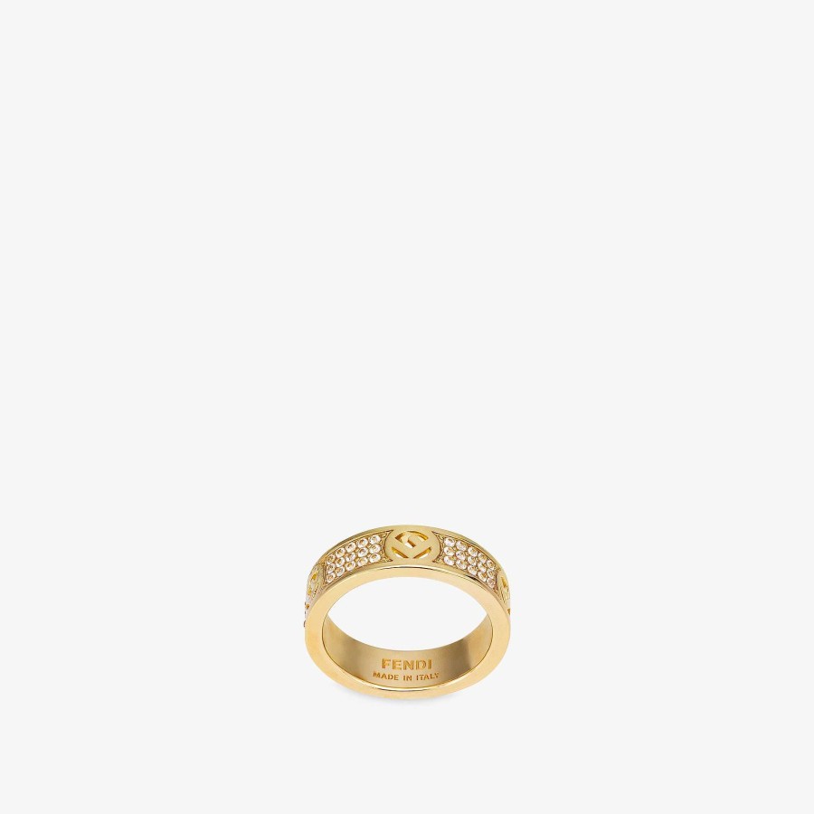 Donna Fendi Anelli | Anello F E Fendi Oro