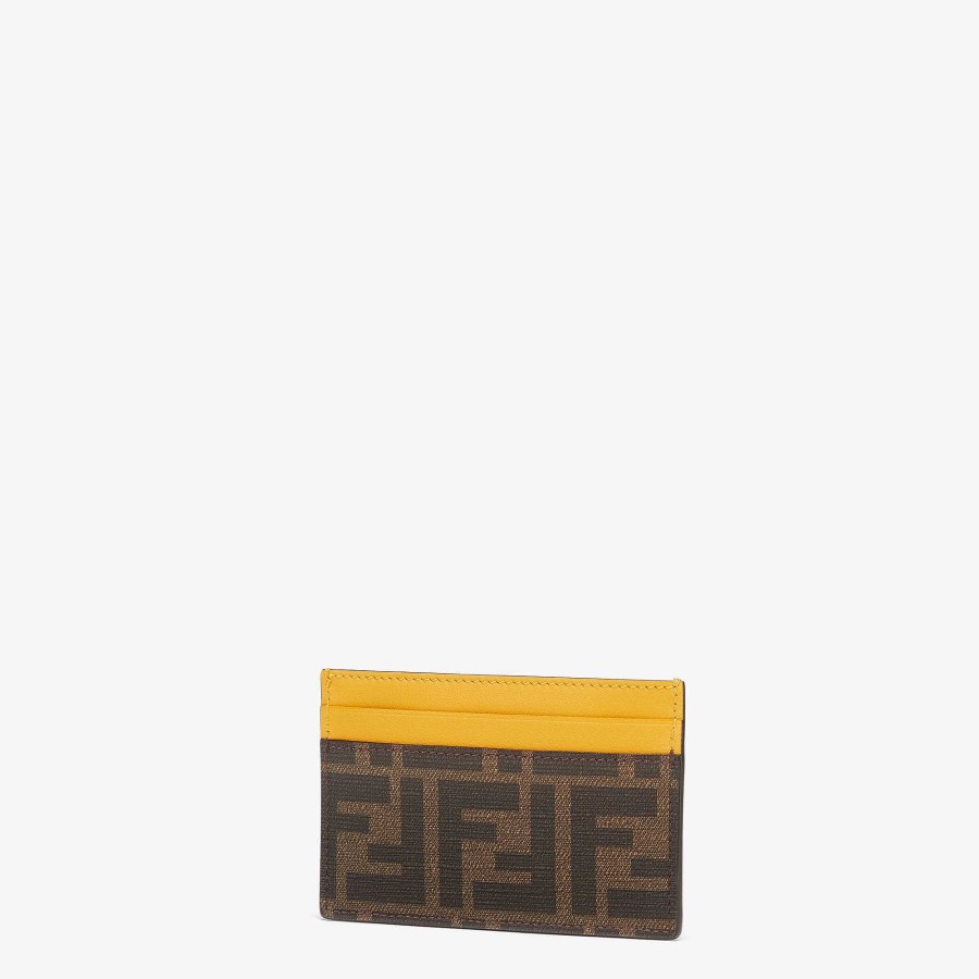 Fendi X Frgmt X Pokémon Fendi Portacandele | Titolare Della Carta Giallo