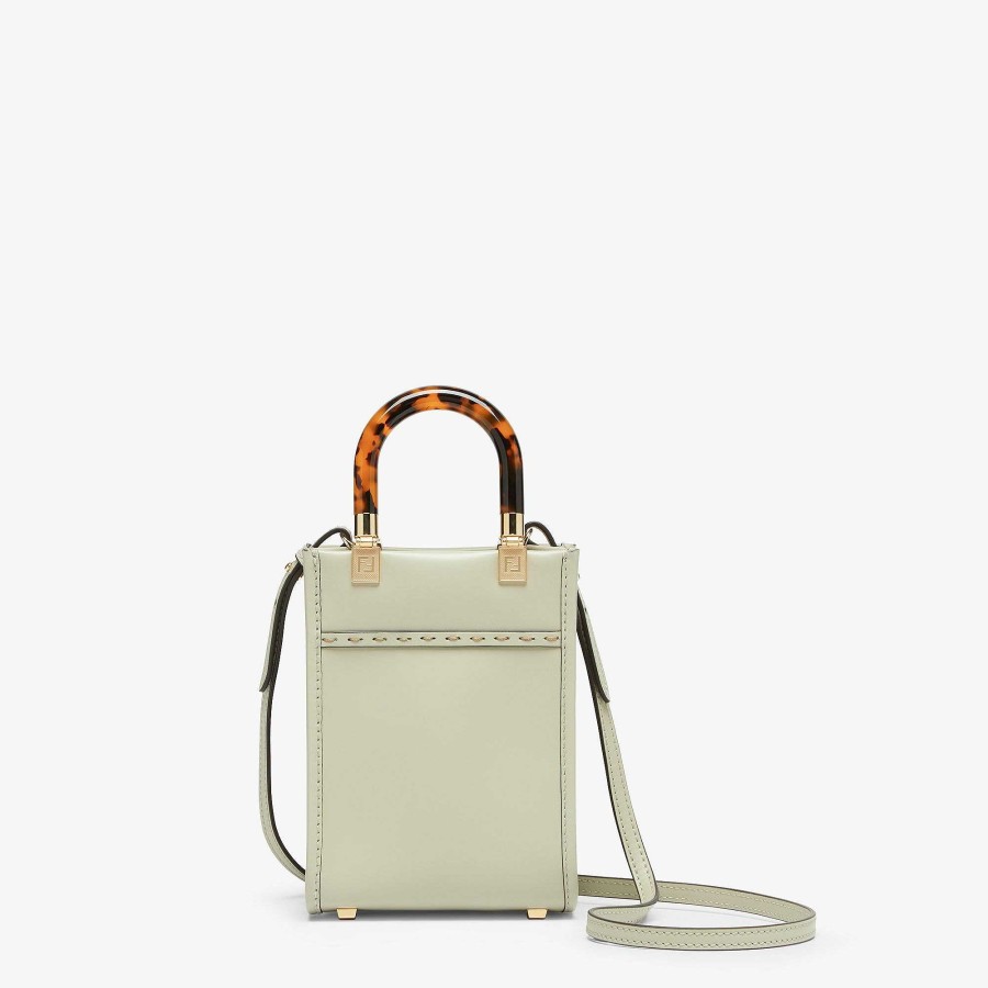 Donna Fendi Borse Mini | Mini Borsa Sunshine Verde