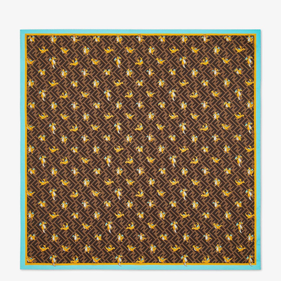 Fendi X Frgmt X Pokémon Fendi | Foulard Multicolore