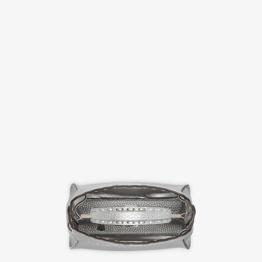 Donna Fendi Peekaboo | Peekaboo Mini Argento