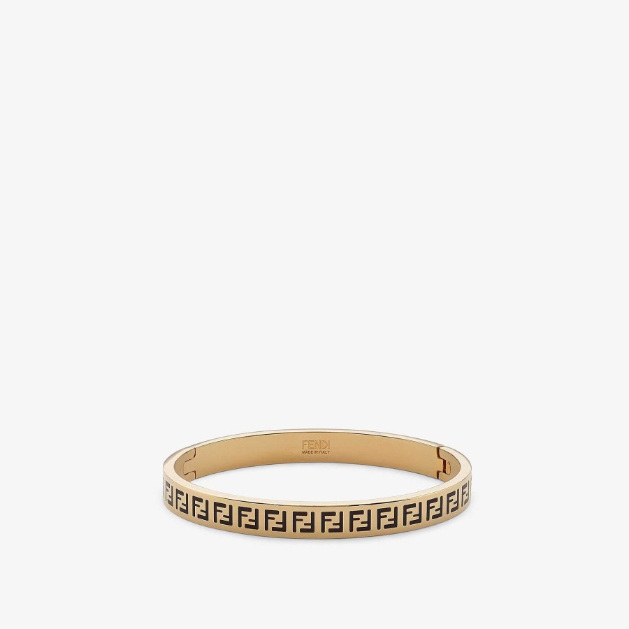 Donna Fendi Bracciali | Bracciale Ff Oro