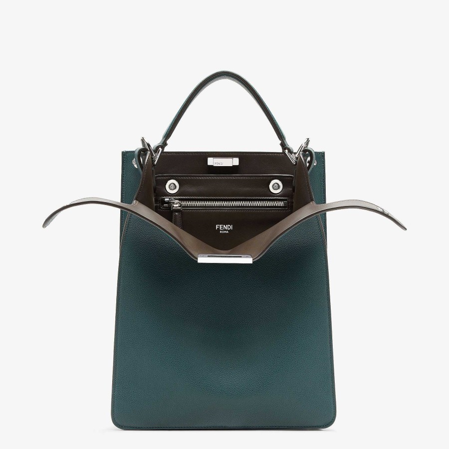 Uomo Fendi Peekaboo | Peekaboo X-Lite Piccolo Verde