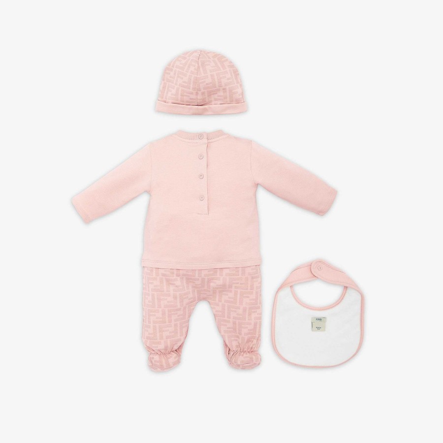 Bambini Fendi Neonato | Insieme Del Bambino Rosa